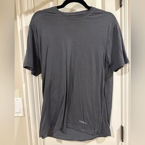 L.L. Bean Cresta Merino Wool Ultralight Base Layer Short Sleeve Men's Regular